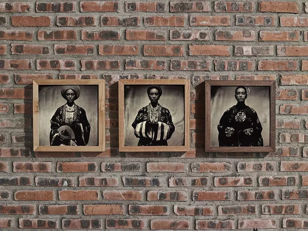 Wooden frames for collodion portraits