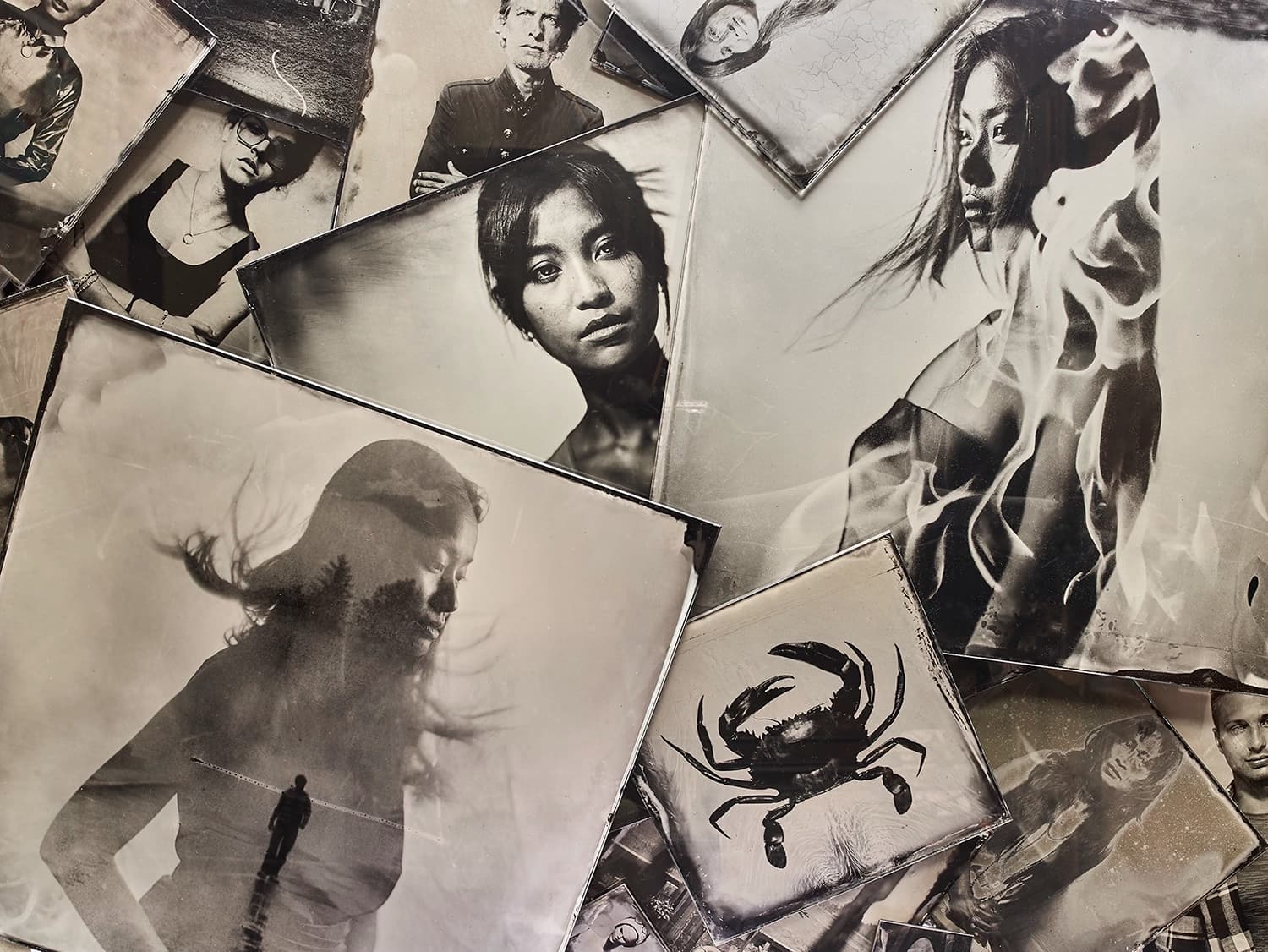 Wet plate collodion photography by Boris Zuliani